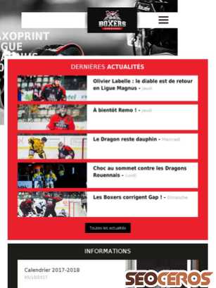 hockey-boxers-de-bordeaux.fr tablet náhľad obrázku