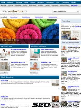 homeinteriors.co.uk tablet náhled obrázku