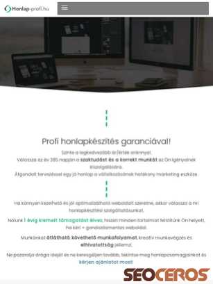 honlap-profi.hu tablet preview
