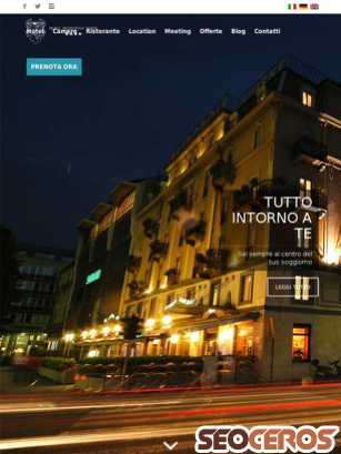 hotelmetropolesuisse.com tablet előnézeti kép