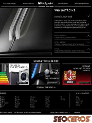 hotpoint.eu tablet preview