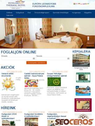 hungarospa.hu/Hotel tablet anteprima