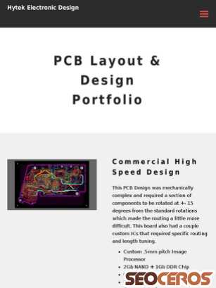 hytek-ed.com/pcb_layout_portfolio.html tablet náhled obrázku