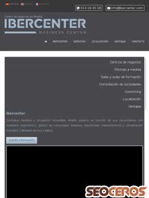 ibercenter.com tablet náhľad obrázku