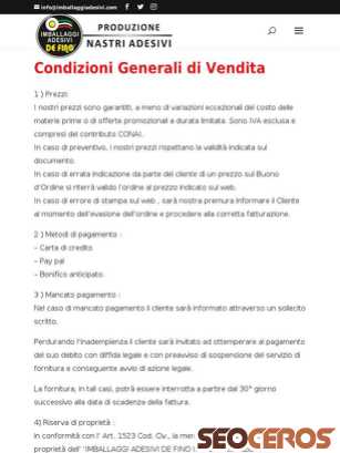 imballaggiadesivi.com/condizioni-generali-di-vendita tablet náhľad obrázku