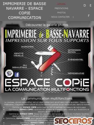 imp-basse-navarre.com tablet prikaz slike