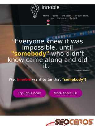 innobie.tech tablet förhandsvisning