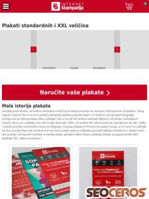 internetstamparija.rs/plakati-standardnih-i-xxl-velicina tablet prikaz slike