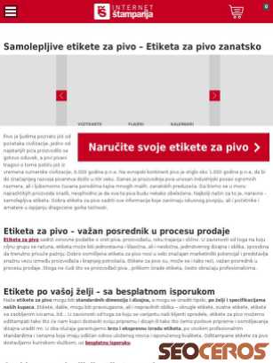 internetstamparija.rs/samolepljive-etikete-za-pivo tablet náhled obrázku
