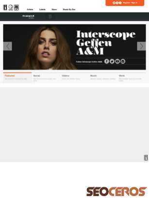 interscope.com tablet előnézeti kép