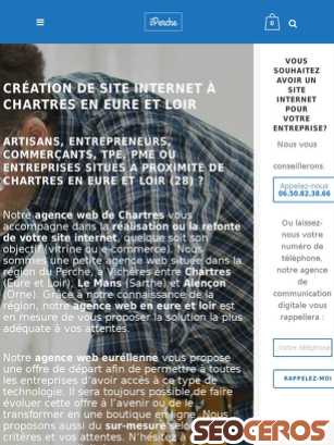 iperche.fr/creation-site-internet-chartres-28 tablet 미리보기