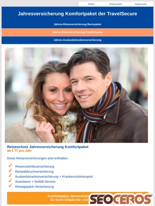 jahres-reiseversicherungen.de/jahresversicherung-komfortpaket.html tablet Vista previa