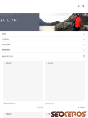 jailjam.it/it-it/shoponline tablet förhandsvisning