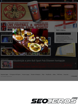 johnbullsportpub.hu tablet előnézeti kép