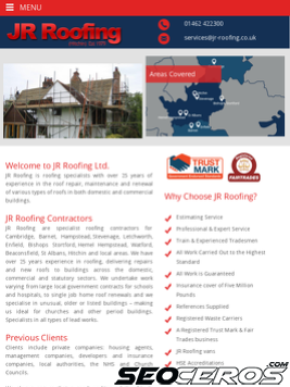 jr-roofing.co.uk tablet anteprima