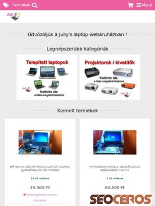 jullylaptop.hu tablet previzualizare