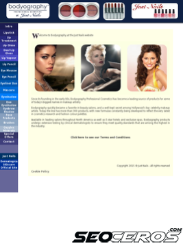 bodyography.co.uk tablet förhandsvisning