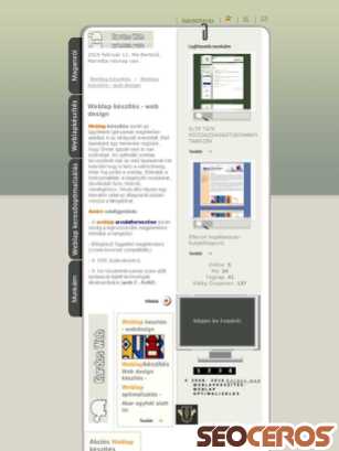 kardosweb.hu tablet előnézeti kép
