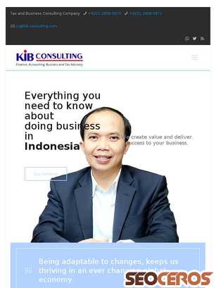 kib-consulting.com tablet preview