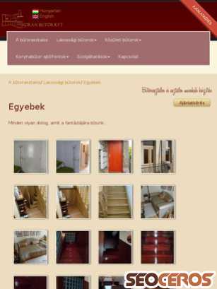 koranbutor.hu/Egyebek tablet náhled obrázku