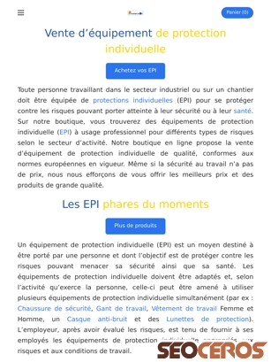 la-boutique-des-epi.com tablet 미리보기