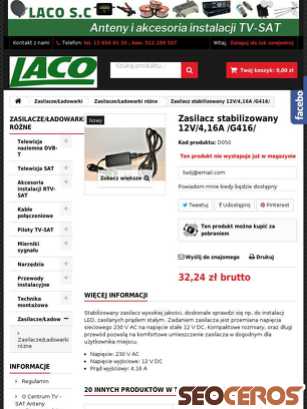 laco.pl/zasilaczeladowarki-rozne/795zasilacz-stabilizowany-12v-416a-g416-795 tablet प्रीव्यू 