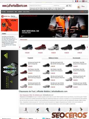 lafootballboots.com tablet előnézeti kép