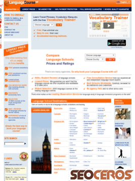 languagecourse.net tablet előnézeti kép