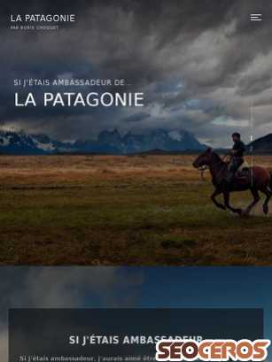 lapatagonie.net tablet preview