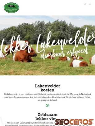 lekkerlakenvelder.nl tablet Vista previa