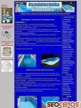 lemant-pool.hu tablet anteprima