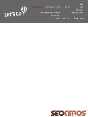 letsgo.com tablet náhled obrázku