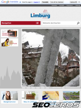 limburg.de tablet preview