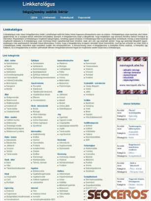 link-katalogus.hu tablet előnézeti kép