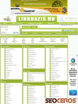 linkbazis.hu tablet előnézeti kép