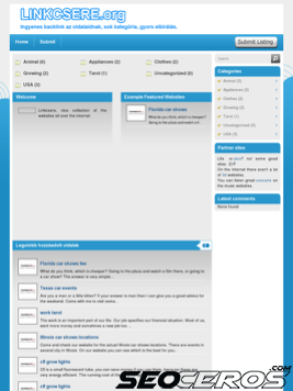 linkcsere.org tablet előnézeti kép