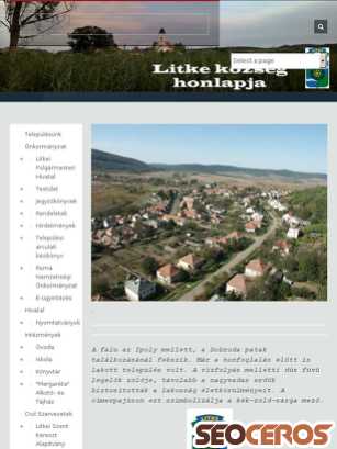 litke.hu tablet előnézeti kép