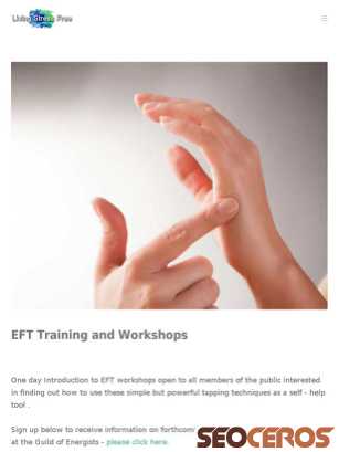 livingstressfree.eu/eft-training.html tablet 미리보기