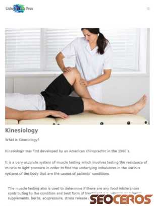 livingstressfree.eu/kinesiology.html tablet preview