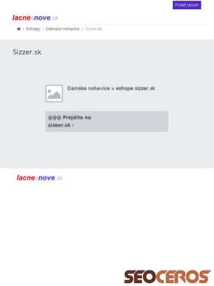 ln.vycuc.sk/eshopy/damske-nohavice/sizzer-sk tablet előnézeti kép