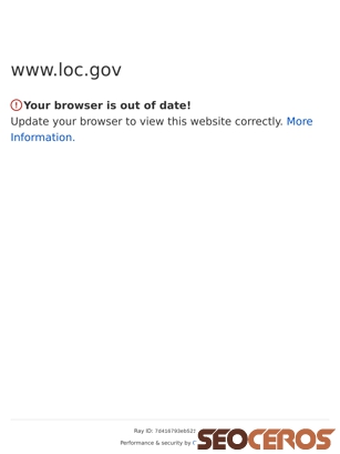 loc.gov tablet preview