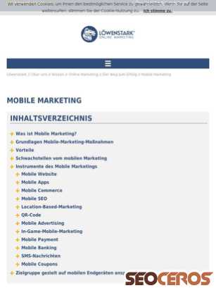 loewenstark.com/wissen/mobile-marketing tablet Vista previa
