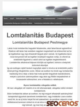 lomtalanitas.com tablet előnézeti kép