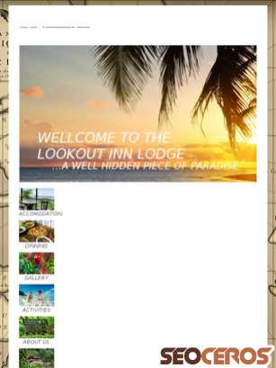 lookout-inn.com/en/index tablet előnézeti kép