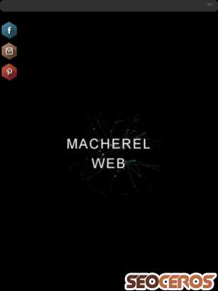macherel-web.com tablet előnézeti kép