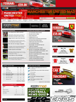 manchesterunited-mad.co.uk tablet preview