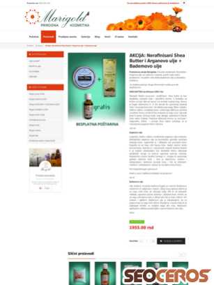 marigoldlab.com/prirodna-kozmetika/proizvodi/akcija-nerafinisani-shea-butter-i-arganovo-ulje-bademovo-ulje.html tablet előnézeti kép