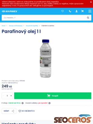 marimex.cz/parafinovy-olej-1-l tablet náhled obrázku