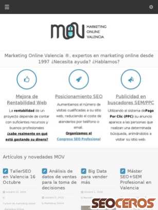 marketingonlinevalencia.com tablet Vista previa