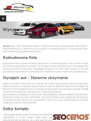 marter-car.pl/wynajem-aut-lodz.html tablet previzualizare